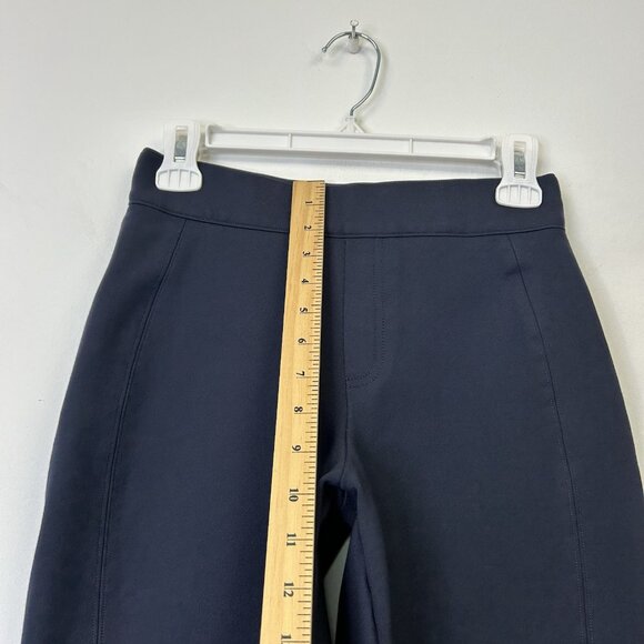 Spanx Ponte Perfect Pants Womens Size Small Navy Pull On Ankle - Picture 7 of 9